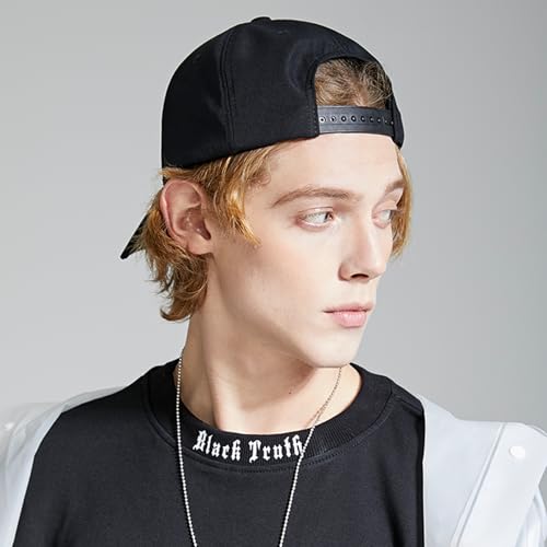 Notoke 18 Paar Snapback-Gurt mit 7 Löchern, Kunststoff-Schnappverschluss, Verstellbarer Hutkappen-Ersatzverschluss, für Baseballmütze, Cowboyhut und Caps, Reparaturzubehör in verschiedenen Farben