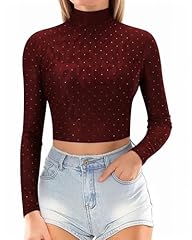 Burgundy Rhinestone
