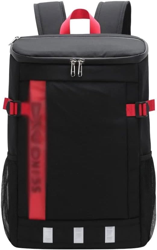 Thermal Lunch Bag Cooler Backpack for Food Refrigerator Ice Beer With Bottle Opener Large Capacity Outdoor Travel Picnic Bags(D)