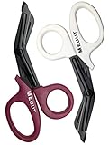 MEUUT 2 Pack Bandage Scissors EMT Trauma Shears, 7.5' Premium Quality Stainless Steel Medical...