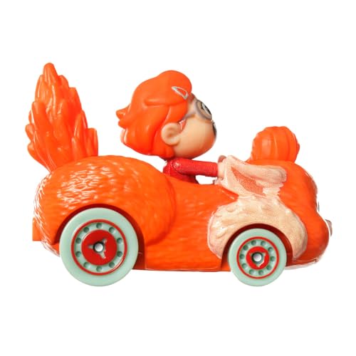 Hot Wheels RacerVerse Mei con Panda Rojo 1:64 miniatura 3