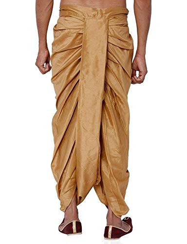 over crowd Over CrowdSolid Men's Ethnic Dhoti Beige-picture-22