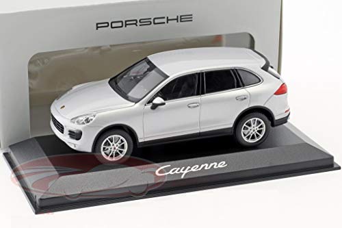 MINICHAMPS ポルシェ カイエン ミニカー 1/43 PORSCHE CAYENNE E2 II V6 2014 (シルバー) [並行輸入品]