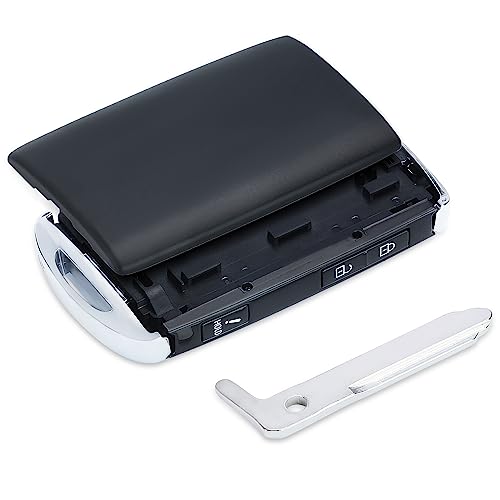 Keymall Keyles Entry Car Key Fob Case Shell Cover Replacement for Mazda CX-3 CX-5 2020 2021 WAZSKE13D03 P/N:TAYA-67-5DYB,Just a Key Shell