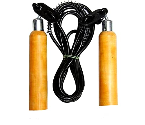 Wooden Handle Freestyle Skipping Rope (Multicolor, Length: 240 cm) (B09PBZ4KBZ) Amazon Price History, Amazon Price Tracker