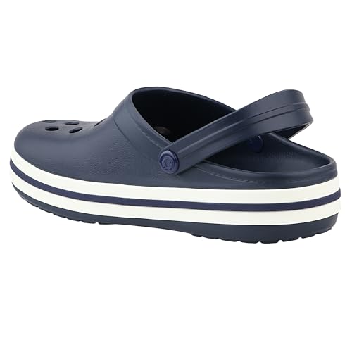 Image of URJO SKR BAYBAND Men's Clogs /Sandals With Adjustable Back Strap Made with Levirex for Extra Comfort and 40% Less Pressure Anti Skid Comfortable Waterproof Daily Mules Clog /Sandal for Men (URJO by Neoz)