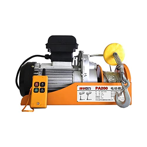 Image of Electric Hoist Crane Electric Winch for Lifting Goods PA200-1000Kg 12-20M (Pa1000kg20m)