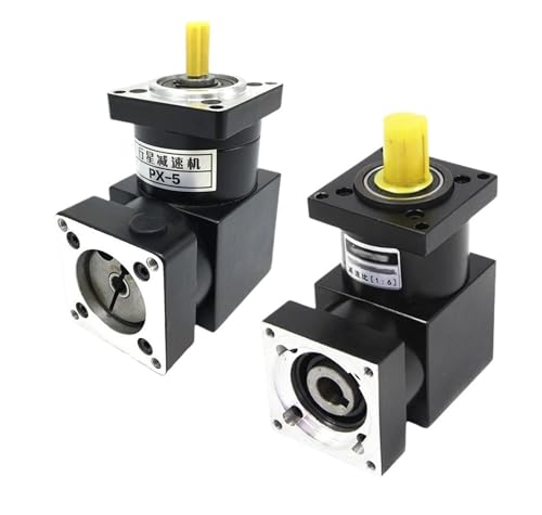 Moteur pas à pas NEMA23 avec réducteur planétaire 90° et bride 60 motorisation industrielle