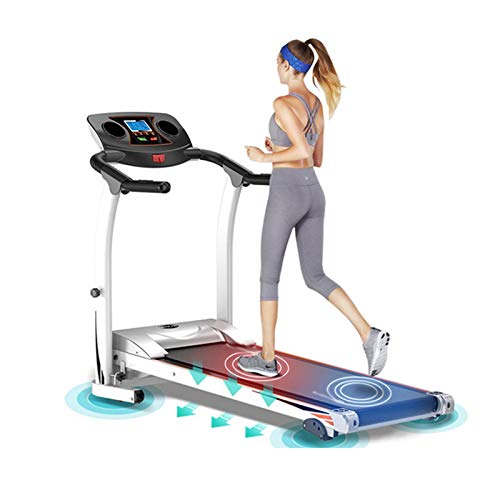 Image of Treadmill,Foldable Steel Frame Walking Treadmill Adjustable Incline Fitness Exercise Running Machines for Home Gym,Space Saving Do Not Need Assembly
