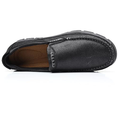 Image of COSIDRAM Men's Slip-On Loafers Lightweight Walking Shoes Daily Casual Wear | Convenient slip-on design, timeless casual shape, suitable for daily outings and light outdoor activities