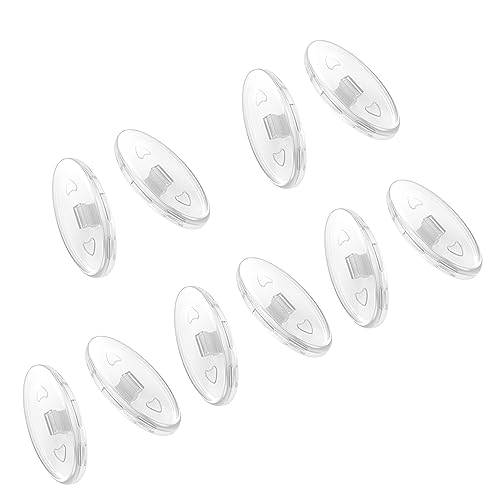 Image of SAUCER Replacement Nose Piece Pads for Oakley Holbrook TI OO6048 Sunglasses