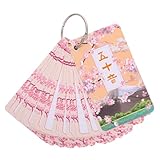 LOPUNER Tarjetas Didácticas de Silabario Japonés Hiragana y Katakana Juego de 50 Cartas Letras Japonesas y Palabras Básicas Material Ligero y Resistente para Aprendizaje Infantil y