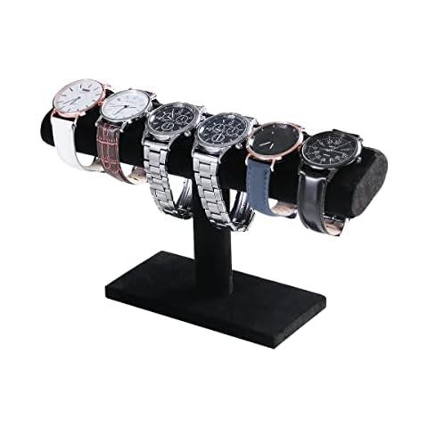 Byken Watch Bracelet Holder,Jewelry Display Stand for Selling (Black) Cover