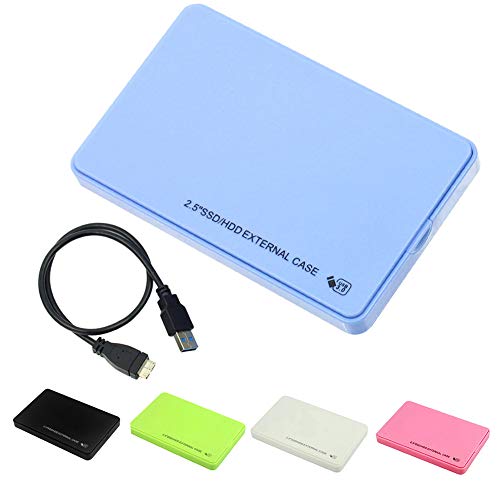 Caja externa para disco SSD 2.5 pulgadas USB 3.0 rosa miniatura 2