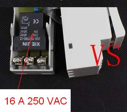 Programmateur horaire hebdomadaire 230 V AC avec Notice en français, Blanc