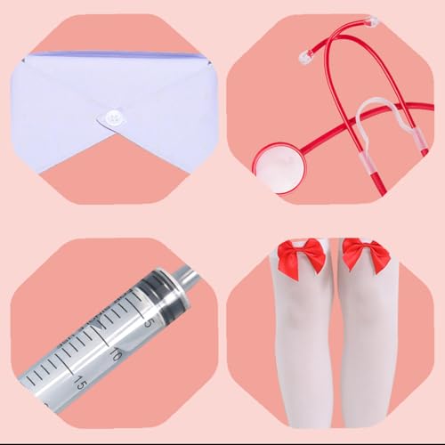 Costumes d'infirmière pour un déguisement rapide avec stéthoscope