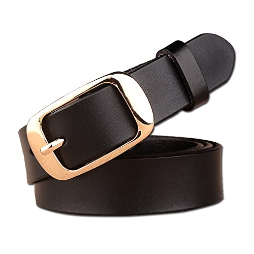 Women Genuine Leather Belt Women Strap Pure Color Belts Jeans Belt Women's Belts