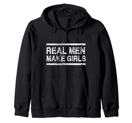 Real Men Make Girls - Dad Father Daughter Day Sweat à Capuche