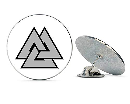 Viking Valknut Warriors Symbol Metal 0.75