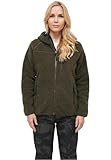 Brandit Women Teddyfleece Jacket Hooded, Farbe: olive, Größe: S
