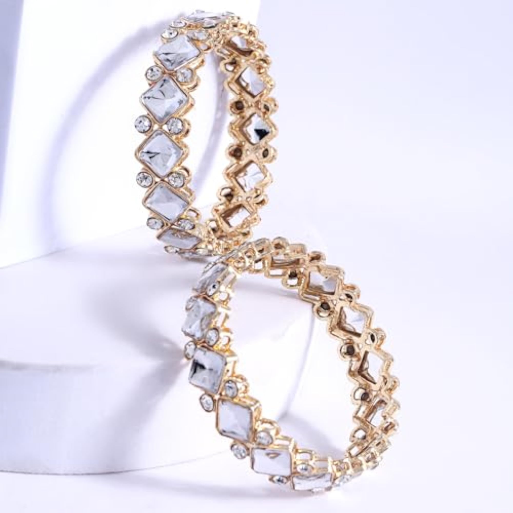 Traditional Kundan Bangles for Women