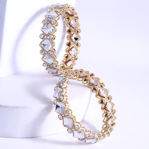Traditional Kundan Bangles for Women
