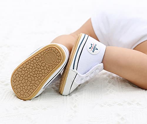 Sehfupoye Babymeisjes jongens gymschoenen peuters schoenen canvas eerste wandelschoenen pasgeborenen anti-slip prewalker… - Image 7