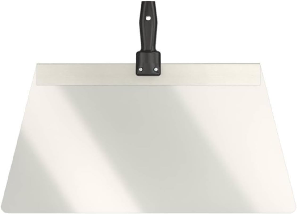 Bon Knockdown Knife – 24 in. Clear Polycarbonate Blade with Threaded Poly Handle – Lightweight Drywall Texture Tool for Knockdown and Skim Coat Finishes