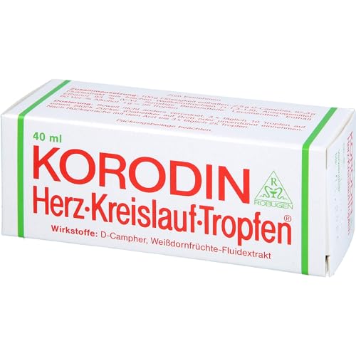 Weißdornpräparate von Robugen GmbH – Korodin Tropfen 40 ml