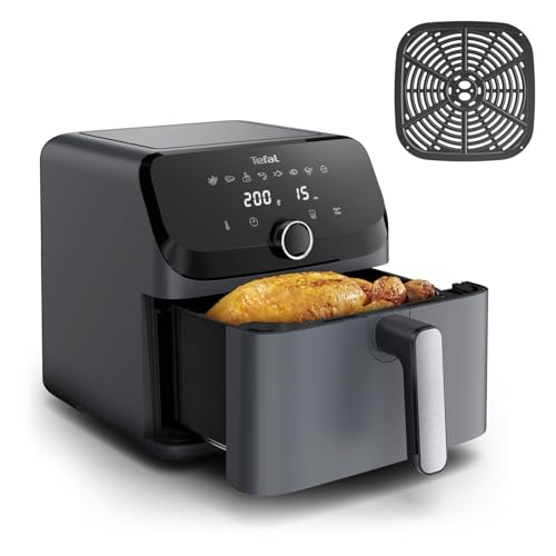 Friteuse EY855BE0 Easy Fry Mega Tefal Air fryer friteuse sans huile très grande capacité de 7.5 8 programmes prédéfinis - vue 3