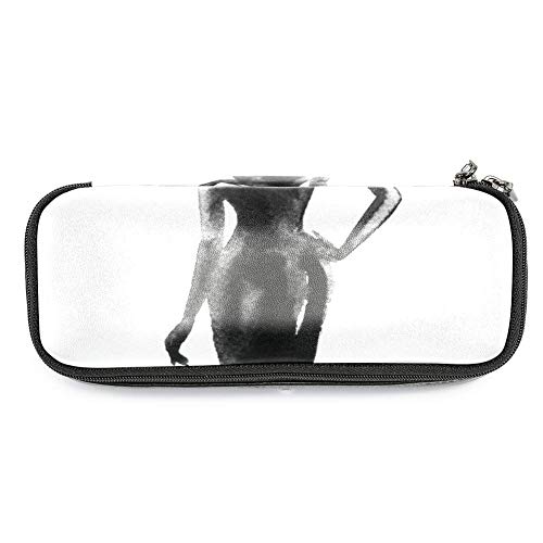 Preisvergleich Produktbild Personalisierbares farbiges Federmäppchen, Kapazität, Stifteetui, Doppelreißverschluss, Schreibwaren-Tasche, Kosmetiktasche mit Fächern für Mädchen, Jungen und Erwachsene