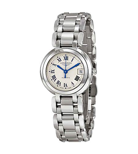 Longines PrimaLuna Silver Dial Stainless Steel Ladies Watch L81114716