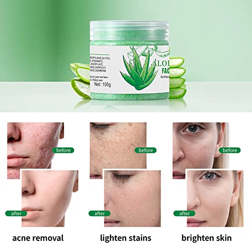 Face-Scrub-Facial-Scrub-Exfoliator-Aloe-Vera-Facial-Scrub-Face-Exfoliator-Scrub-Microdermabrasion-Facial-Scrubs-Facial-Exfoliator-Wash-Cleanser-Face-Exfoliant-Exfoliate-for-Face-Deep-Cleansing-100g