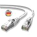 Produktbild AIXONTEC® I Netzwerk-Kabel Cat6 15m grau Patch-Kabel Ethernet-Kabel Powerlan Gigabit Ethernet Kupfer pimf Twisted-Pair-Kabel rj45 Kabel I Switch Router Server PC Laptop Scanner Access Point Modem