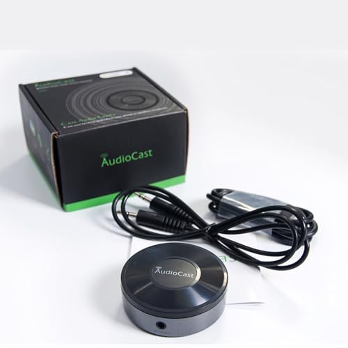 LUCKDANO Récepteur Haute fidélité, émetteur Fil, Prend en Charge Le Haut-Parleur Portable Multi-pièces, Compatible avec iOS//Tablette.