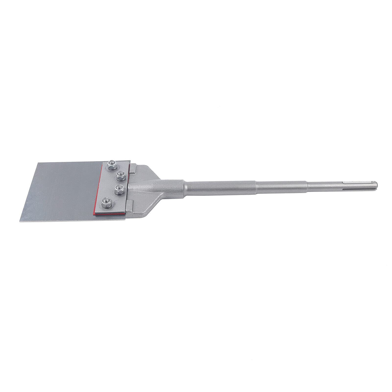 Rascador de suelo SDS Max de 6 pulgadas, punta ancha para quitar azulejos con mango largo y hoja resistente, herramienta para rascar azulejos de cerámica