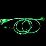 Mokingtop Fashion New Visible Color LED USB Sync Data Charger Cable for iPhone 4G 4S ipad 2 3 (Green)