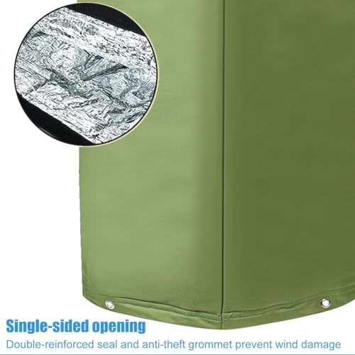 Couverture pour pompe à eau extérieure réservoir de jardin - 8