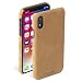Produktbild Krusell Apple iPhone Xr Hülle, Case, Cover, Echtleder (Wildleder Cognac/Braun)