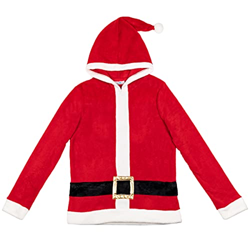 Dreamwave Santa Fleece Cosplay Pajama Hoodie & Pants Set4