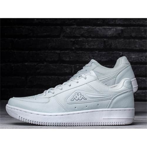 Kappa Bash Sneakers Basses Mixte en blanc et noir - 3