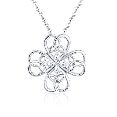 Image of Sterling Silver Pendant Necklace Charms Hypoallergenic Fashion Jewelry Dainty Valentines Day Birthday Gift for Women
