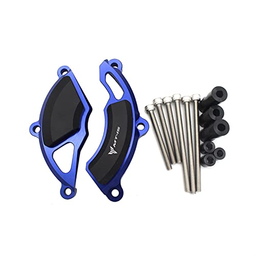Garde couverture moteur avec logo bleu pour moto Yamaha MT125 MT15 R15 2020