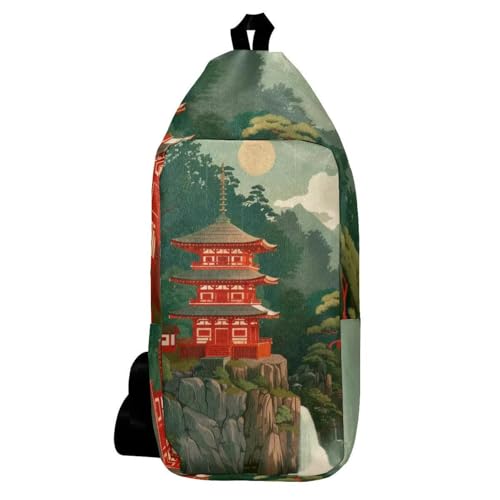 Sac à dos de voyage et randonnée sling multicolore pour vos escapades en plein air