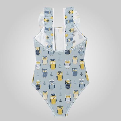 Traje de baño para niñas Yoogain con volantes suaves para verano 2