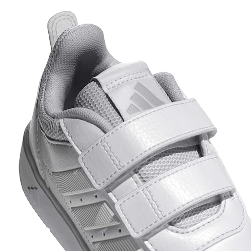 adidas Unisex Kinder Tensaur Sport 3.0 Hook and Loop Kids Shoes, FTWR White/FTWR White/Grey One, 37 1/3 EU