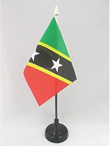 Miniatura 44 de AZ FLAG - Bandera de mesa Colombia de 4 x 6 pulgadas - Mini bandera colombiana de escritorio 100% poliéster 5.9 x 3.9 in - Cartel de oficina