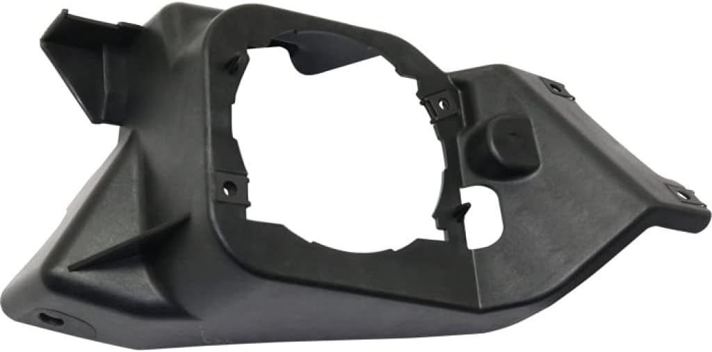 For Honda CR-V Fog Light Bracket 2012 2013 2014 Driver and Passenger Side | Pair | Plastic | Textured Black | Replacement For HO2602102, HO2603102 | 33966T0AA00, 33961T0AA00