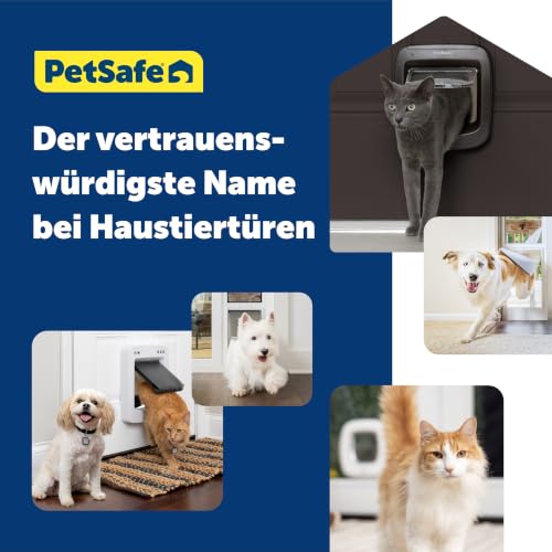 PetSafe Mikrochip-Katzenklappe, Braun – Produktbild 7