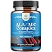 ALA + ALC Supplement - Alpha Lipoic Acid + Acetyl L Carnitine - Antioxidant Cellular Health + Repair Pills - Glucose Metabolism for Energy + Improve Cognitive Memory + Nerve Health - Nature Berg